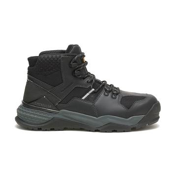 Botas Impermeáveis Caterpillar Provoke Medio Waterproof Alloy Biqueira Masculino Cinzentas | CAT157-