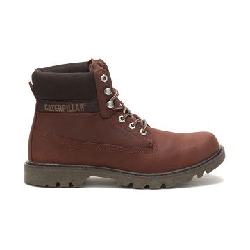 Botas Impermeáveis Caterpillar eColorado Waterproof Masculino Cafes | CAT161-PT