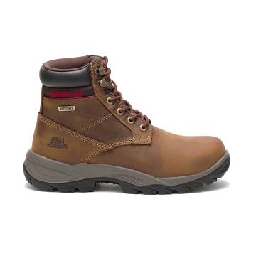 Botas Segurança Caterpillar Dryverse 6" Waterproof Feminino Marrom | CAT420-PT