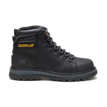 Botas Segurança Caterpillar Foxfield Steel Biqueira Masculino Pretas | CAT063-PT