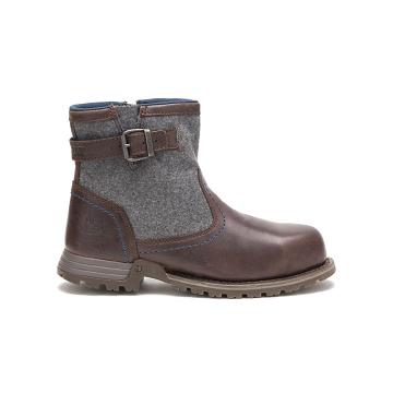 Botas Segurança Caterpillar Jace Steel Biqueira Feminino Cafes | CAT409-PT