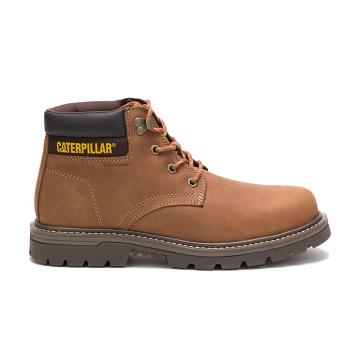 Botas Segurança Caterpillar Outbase Waterproof Steel Biqueira Masculino Marrom | CAT058-PT