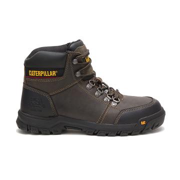 Botas Segurança Caterpillar Outline Steel Biqueira Masculino Cinzentas | CAT051-PT