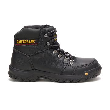 Botas Segurança Caterpillar Outline Steel Biqueira Masculino Pretas | CAT053-PT