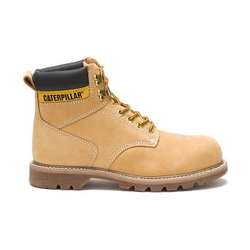 Botas Segurança Caterpillar Second Shift Steel Biqueira Masculino Marrom | CAT065-PT