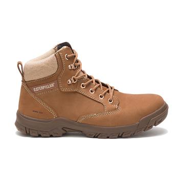 Botas Segurança Caterpillar Tess Steel Biqueira Feminino Marrom | CAT425-PT