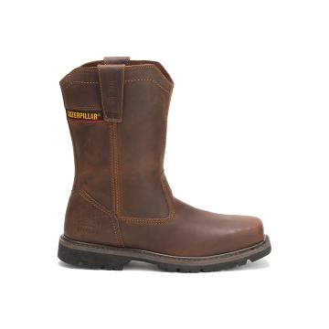 Botas Segurança Caterpillar Wellston Steel Biqueira Masculino Cafes | CAT026-PT